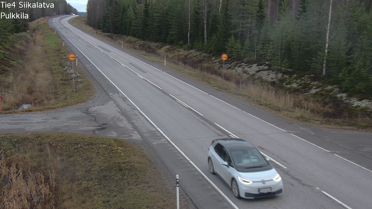 Kelikamerat Kuva Tie 4 Siikalatva, Pulkkila, Siikalatva, Pohjois-Pohjanmaa