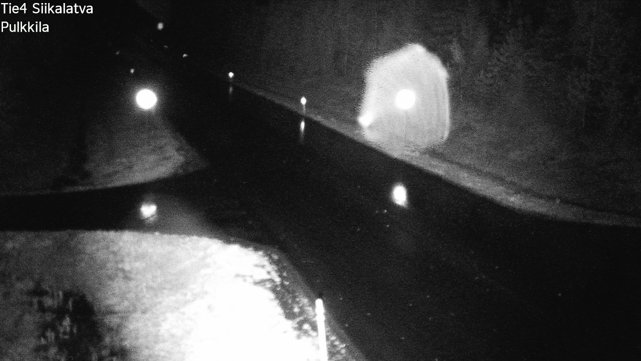 Weather Camera Image Road 4 Siikalatva, Pulkkila, Siikalatva, Pohjois-Pohjanmaa