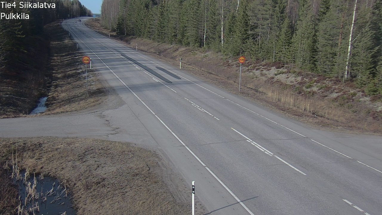 Kelikamerat Kuva Tie 4 Siikalatva, Pulkkila, Siikalatva, Pohjois-Pohjanmaa