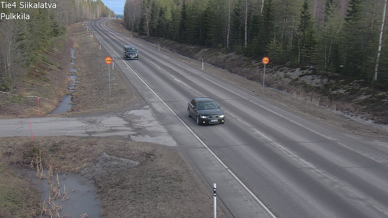 Kelikamerat Kuva Tie 4 Siikalatva, Pulkkila, Siikalatva, Pohjois-Pohjanmaa