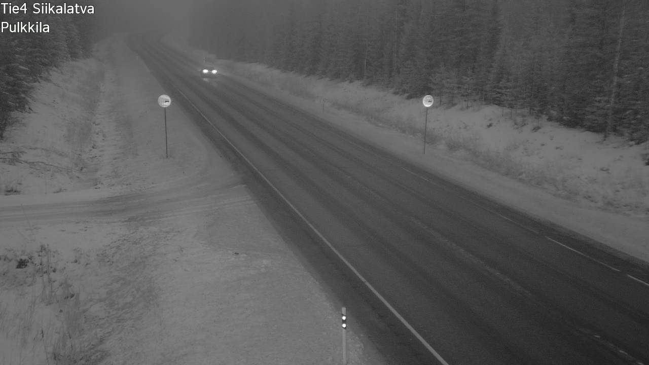 Weather Camera Image Road 4 Siikalatva, Pulkkila, Siikalatva, Pohjois-Pohjanmaa