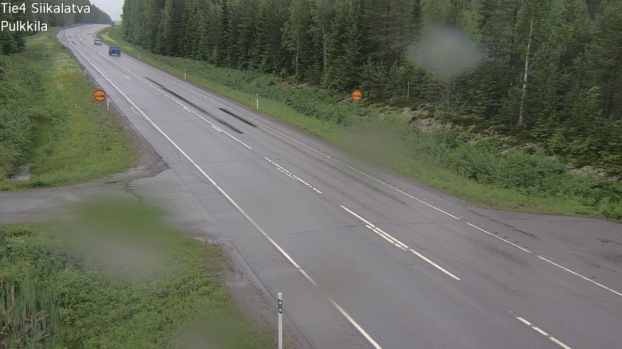 Weather Camera Image Väg 4 Siikalatva, Pulkkila, Siikalatva, Pohjois-Pohjanmaa