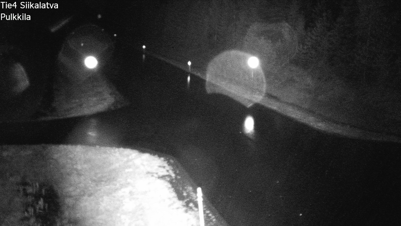Weather Camera Image Road 4 Siikalatva, Pulkkila, Siikalatva, Pohjois-Pohjanmaa