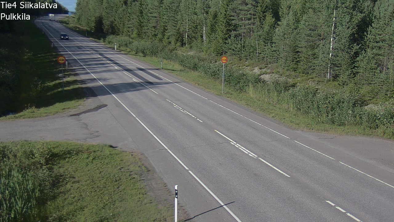 Kelikamerat Kuva Tie 4 Siikalatva, Pulkkila, Siikalatva, Pohjois-Pohjanmaa