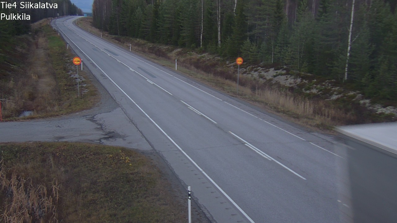 Kelikamerat Kuva Tie 4 Siikalatva, Pulkkila, Siikalatva, Pohjois-Pohjanmaa