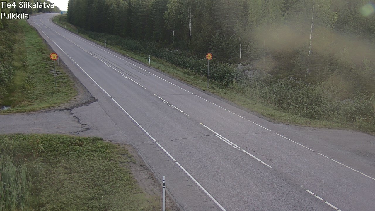 Weather Camera Image Road 4 Siikalatva, Pulkkila, Siikalatva, Pohjois-Pohjanmaa