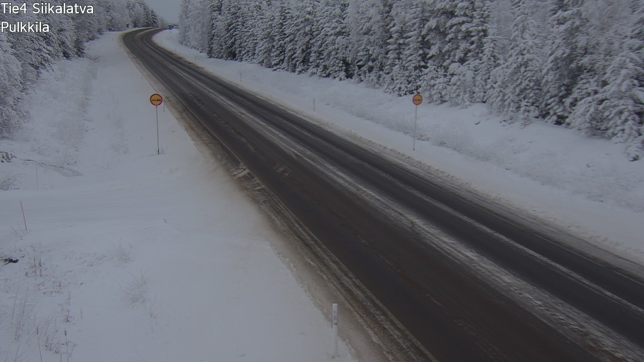 Kelikamerat Kuva Tie 4 Siikalatva, Pulkkila, Siikalatva, Pohjois-Pohjanmaa