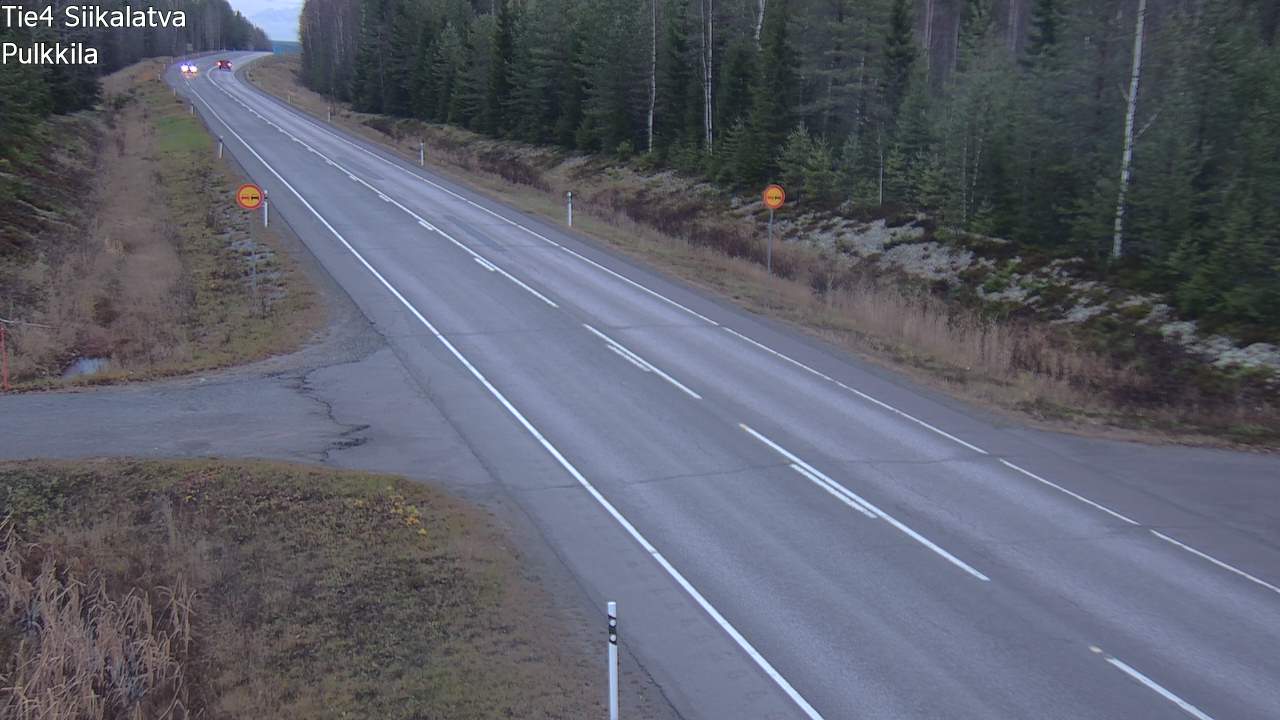 Kelikamerat Kuva Tie 4 Siikalatva, Pulkkila, Siikalatva, Pohjois-Pohjanmaa