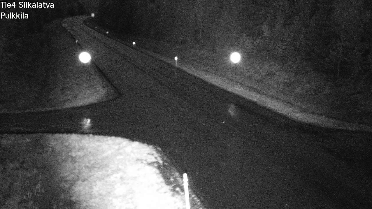 Weather Camera Image Road 4 Siikalatva, Pulkkila, Siikalatva, Pohjois-Pohjanmaa