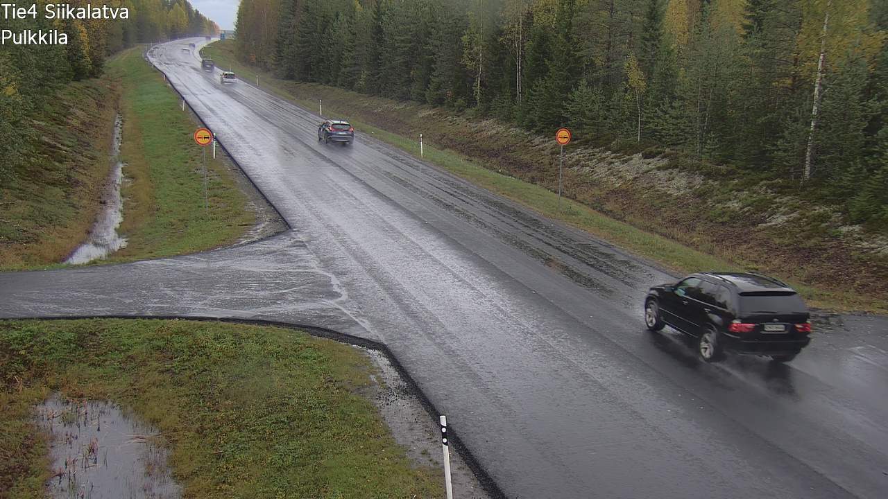 Weather Camera Image Road 4 Siikalatva, Pulkkila, Siikalatva, Pohjois-Pohjanmaa