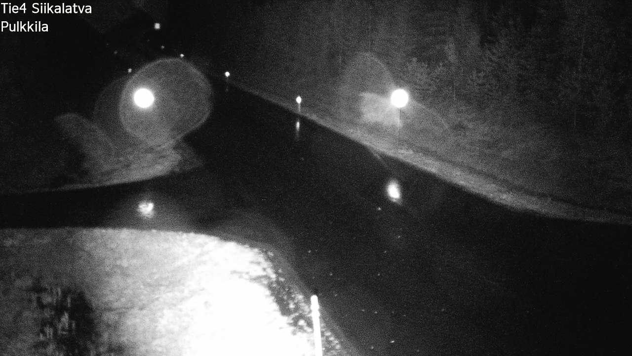 Weather Camera Image Road 4 Siikalatva, Pulkkila, Siikalatva, Pohjois-Pohjanmaa