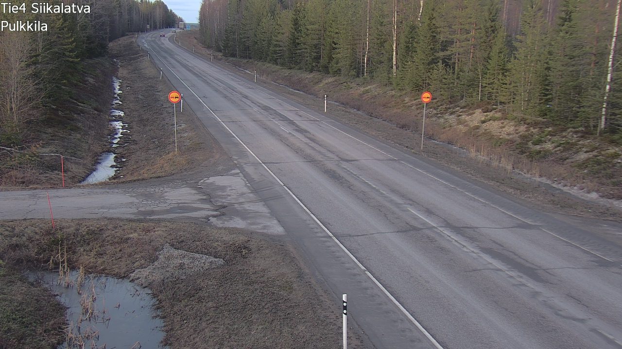 Kelikamerat Kuva Tie 4 Siikalatva, Pulkkila, Siikalatva, Pohjois-Pohjanmaa