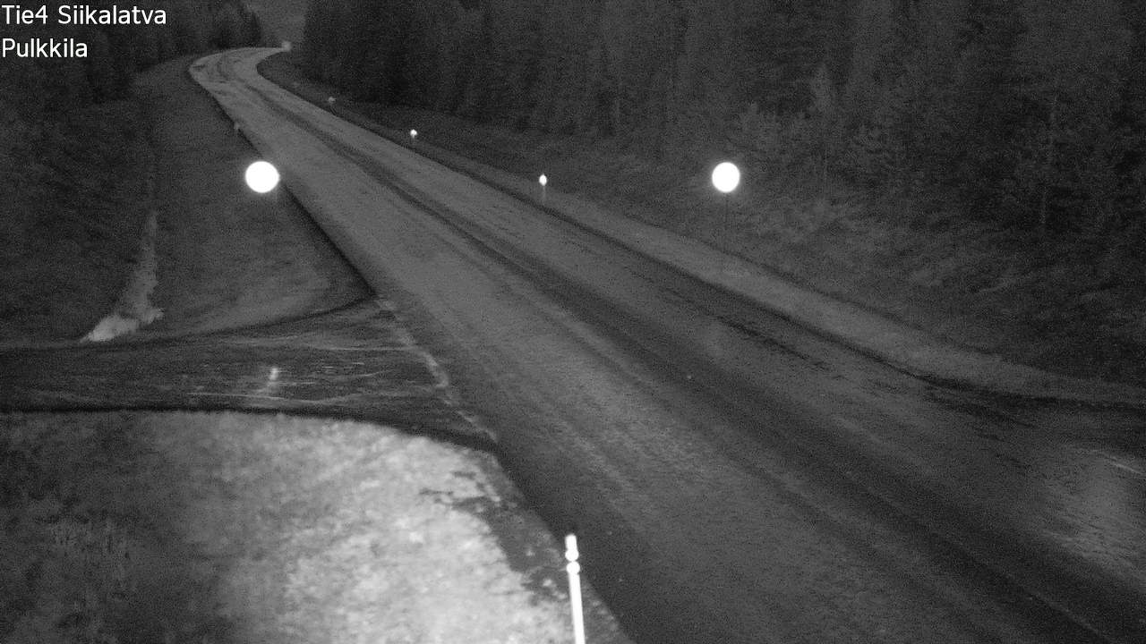 Weather Camera Image Road 4 Siikalatva, Pulkkila, Siikalatva, Pohjois-Pohjanmaa