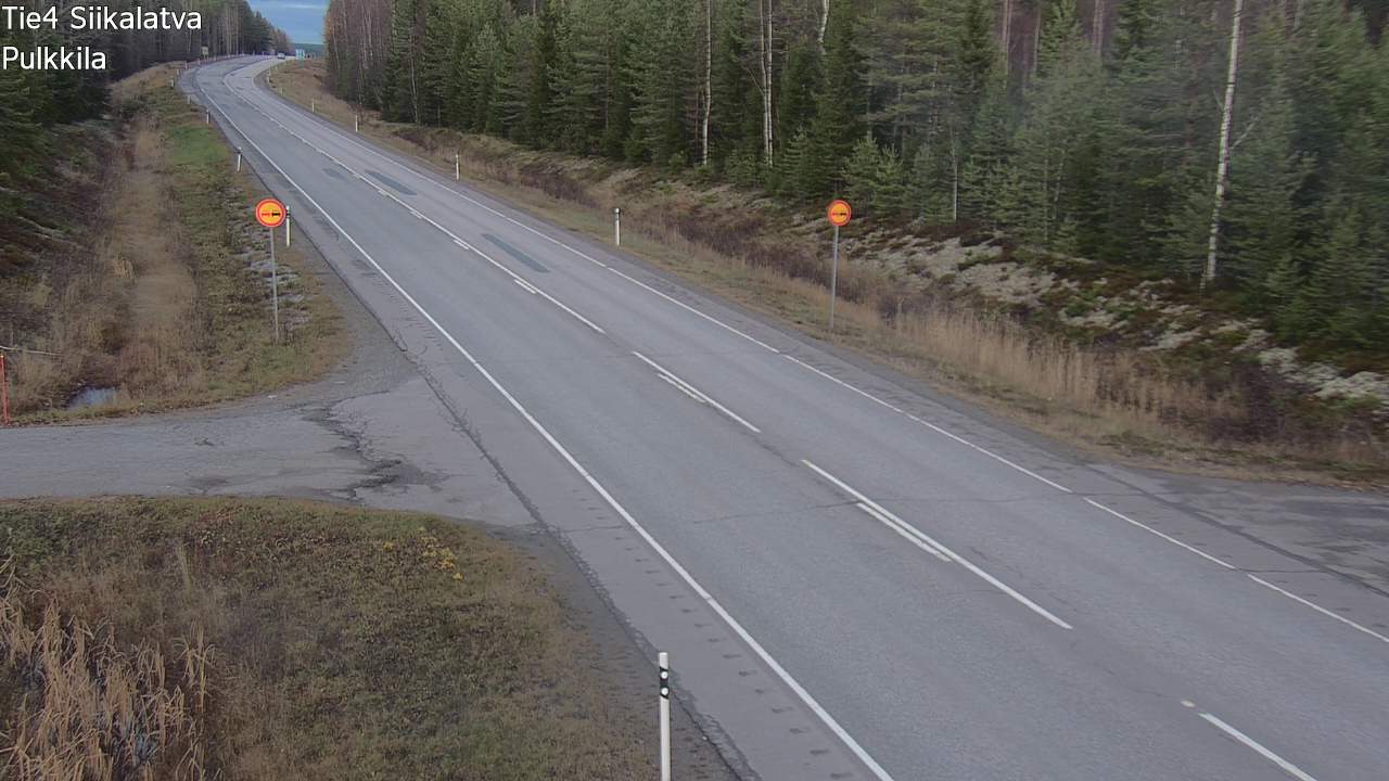 Kelikamerat Kuva Tie 4 Siikalatva, Pulkkila, Siikalatva, Pohjois-Pohjanmaa