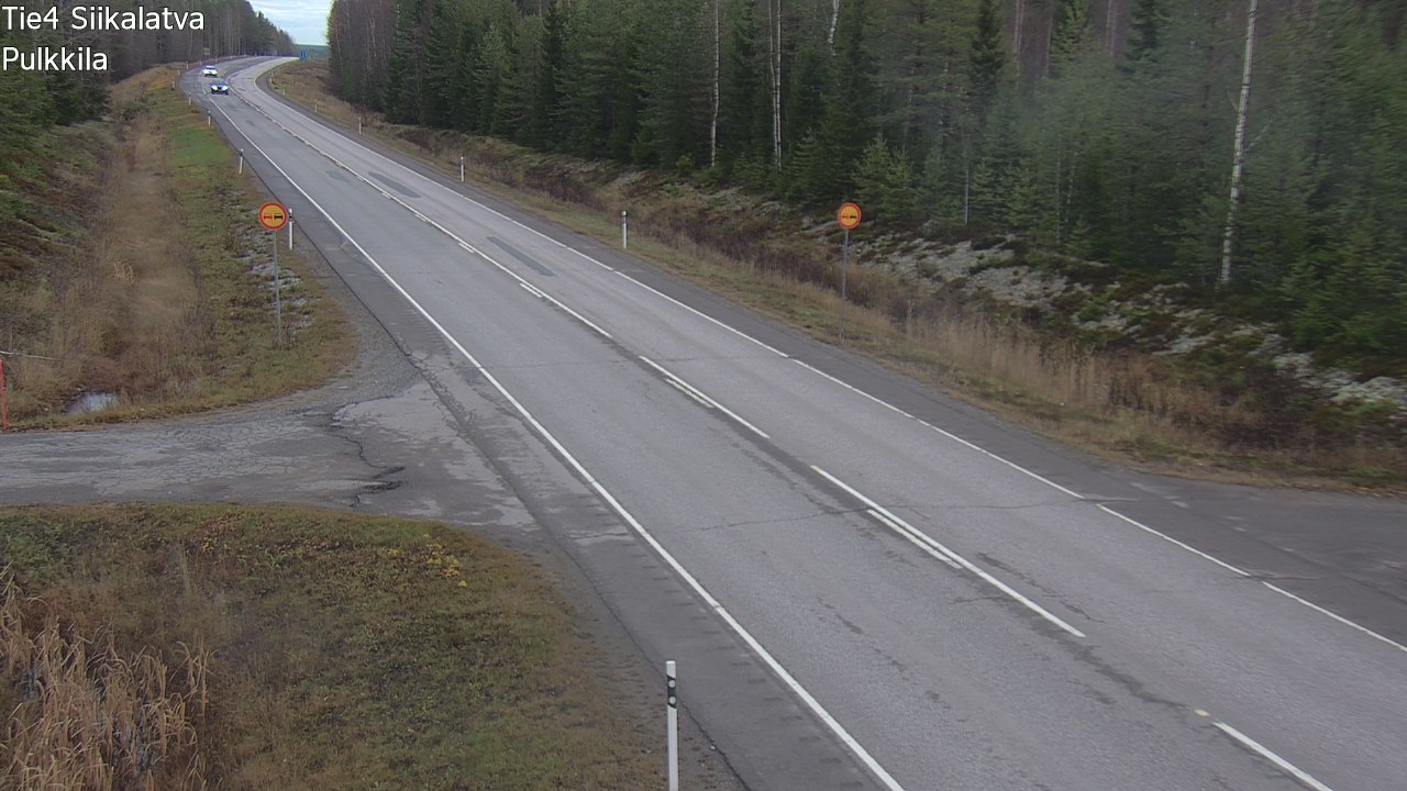 Kelikamerat Kuva Tie 4 Siikalatva, Pulkkila, Siikalatva, Pohjois-Pohjanmaa