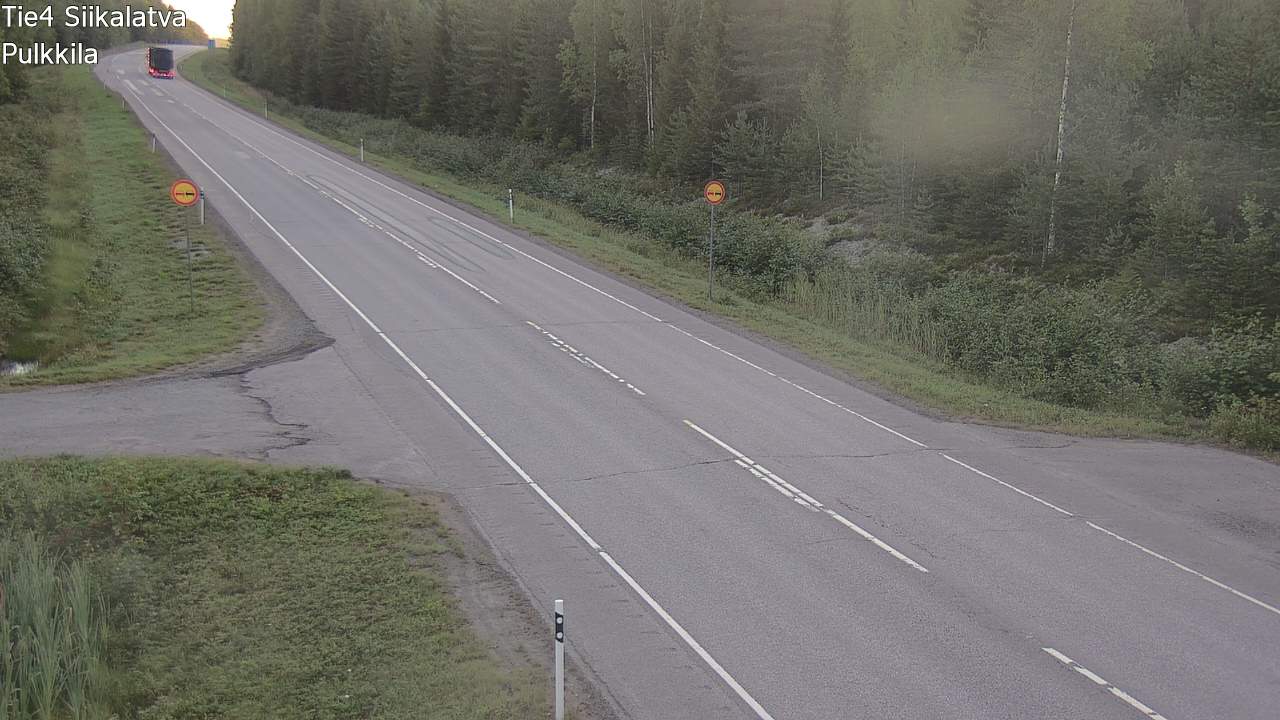 Kelikamerat Kuva Tie 4 Siikalatva, Pulkkila, Siikalatva, Pohjois-Pohjanmaa