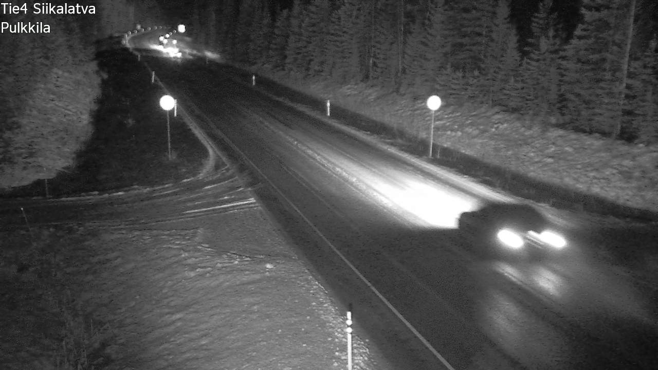 Weather Camera Image Väg 4 Siikalatva, Pulkkila, Siikalatva, Pohjois-Pohjanmaa