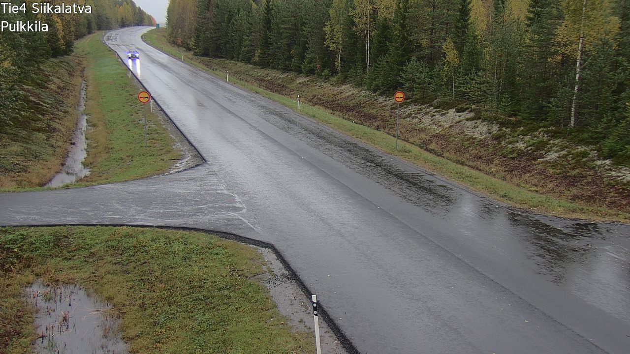 Weather Camera Image Road 4 Siikalatva, Pulkkila, Siikalatva, Pohjois-Pohjanmaa