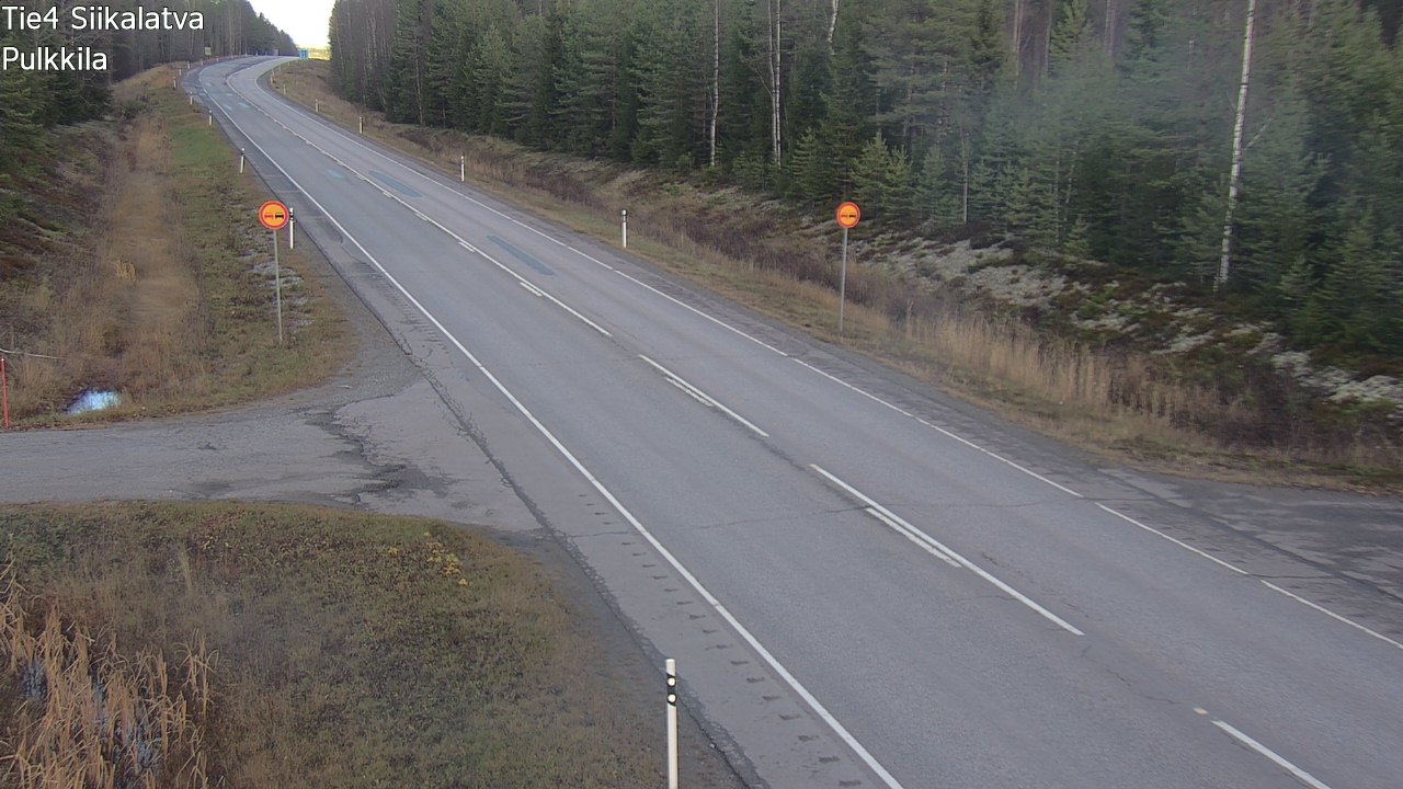 Kelikamerat Kuva Tie 4 Siikalatva, Pulkkila, Siikalatva, Pohjois-Pohjanmaa
