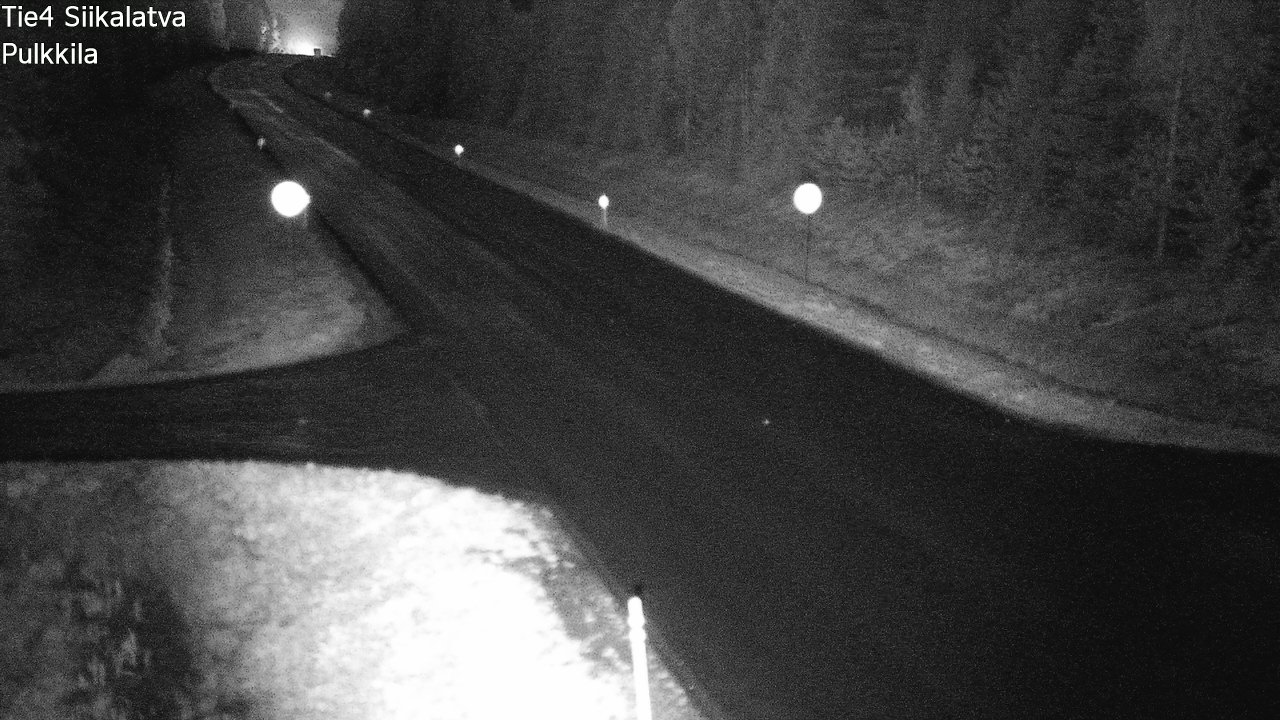 Weather Camera Image Road 4 Siikalatva, Pulkkila, Siikalatva, Pohjois-Pohjanmaa