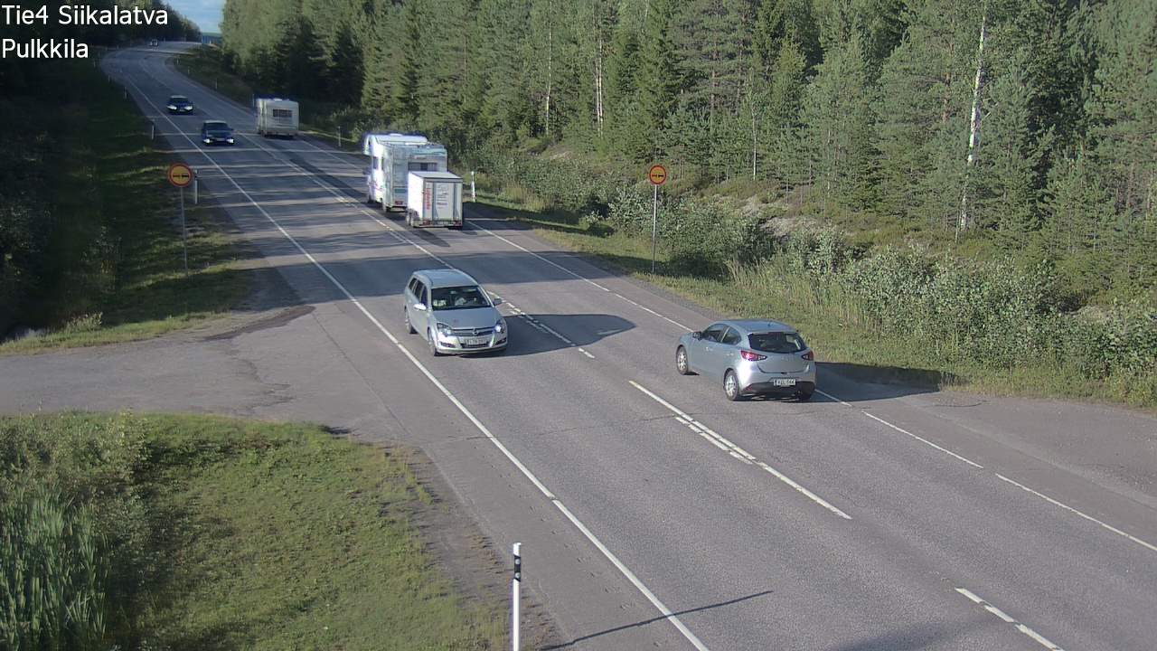 Kelikamerat Kuva Tie 4 Siikalatva, Pulkkila, Siikalatva, Pohjois-Pohjanmaa