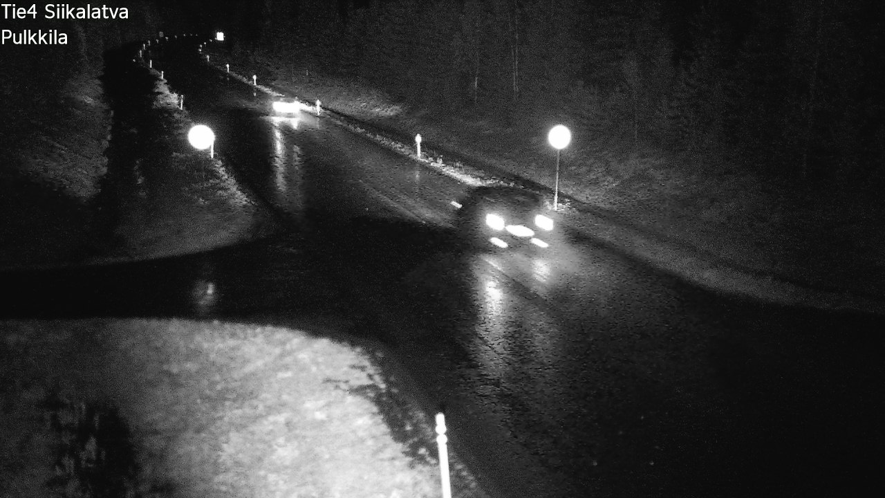Weather Camera Image Road 4 Siikalatva, Pulkkila, Siikalatva, Pohjois-Pohjanmaa