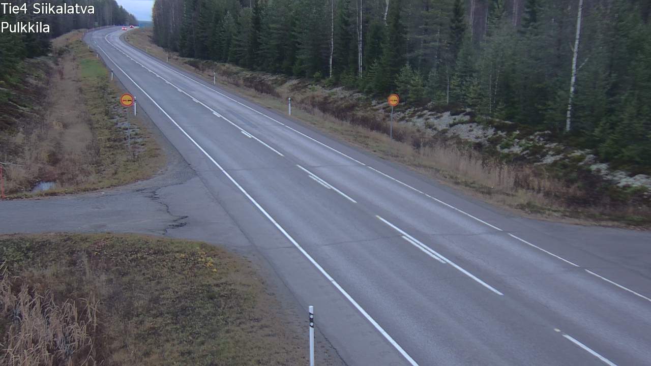 Kelikamerat Kuva Tie 4 Siikalatva, Pulkkila, Siikalatva, Pohjois-Pohjanmaa