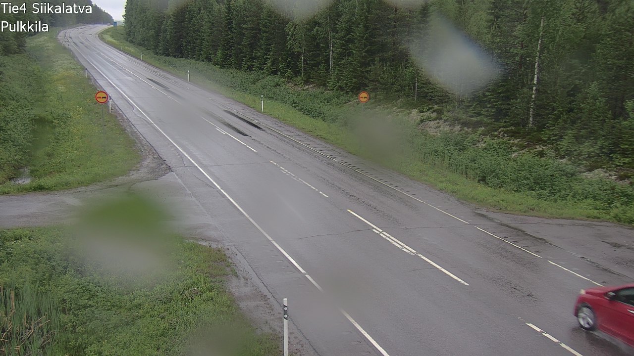 Weather Camera Image Väg 4 Siikalatva, Pulkkila, Siikalatva, Pohjois-Pohjanmaa