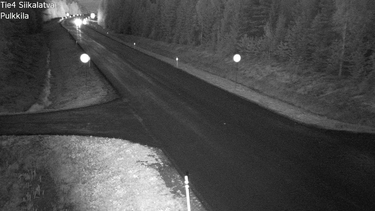 Weather Camera Image Road 4 Siikalatva, Pulkkila, Siikalatva, Pohjois-Pohjanmaa