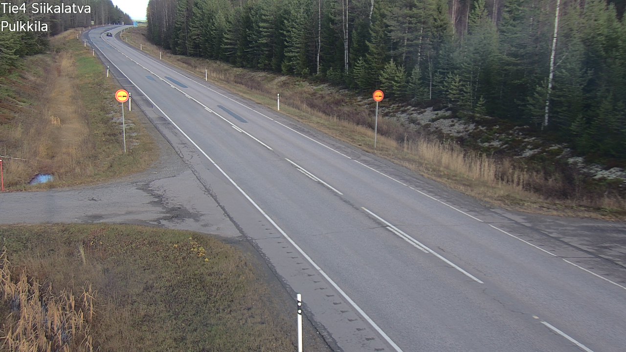 Kelikamerat Kuva Tie 4 Siikalatva, Pulkkila, Siikalatva, Pohjois-Pohjanmaa