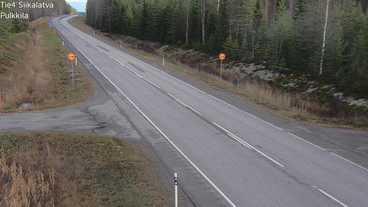 Kelikamerat Kuva Tie 4 Siikalatva, Pulkkila, Siikalatva, Pohjois-Pohjanmaa