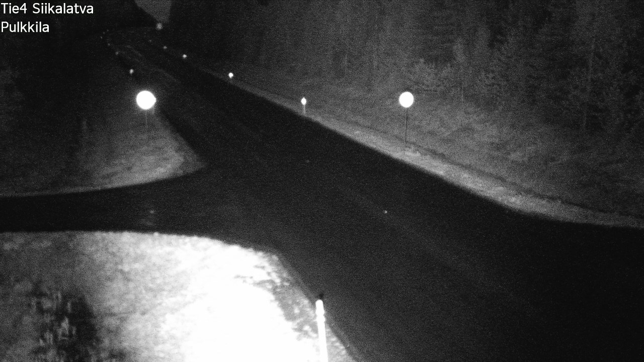 Weather Camera Image Road 4 Siikalatva, Pulkkila, Siikalatva, Pohjois-Pohjanmaa