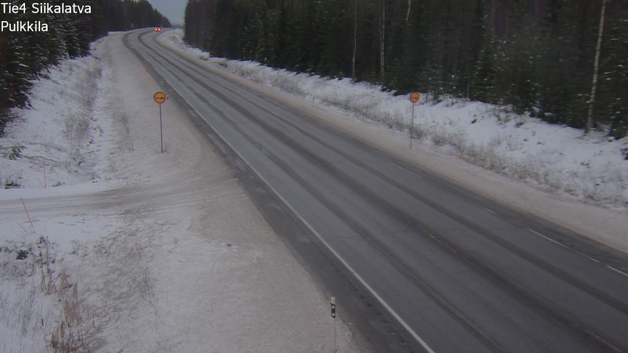 Weather Camera Image Väg 4 Siikalatva, Pulkkila, Siikalatva, Pohjois-Pohjanmaa