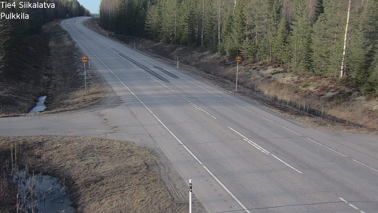 Kelikamerat Kuva Tie 4 Siikalatva, Pulkkila, Siikalatva, Pohjois-Pohjanmaa