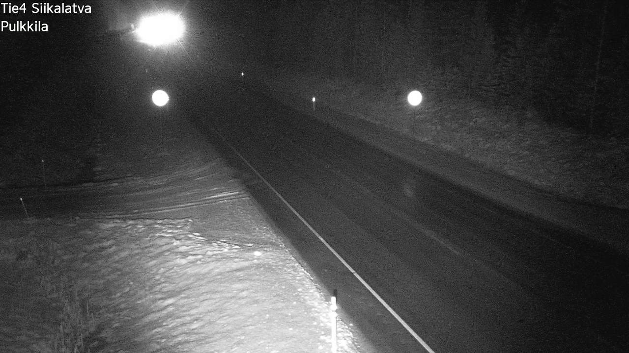 Weather Camera Image Väg 4 Siikalatva, Pulkkila, Siikalatva, Pohjois-Pohjanmaa