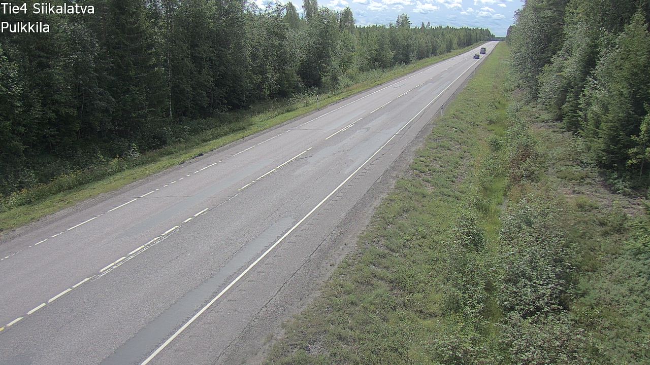 Weather Camera Image Road 4 Siikalatva, Pulkkila, Siikalatva, Pohjois-Pohjanmaa