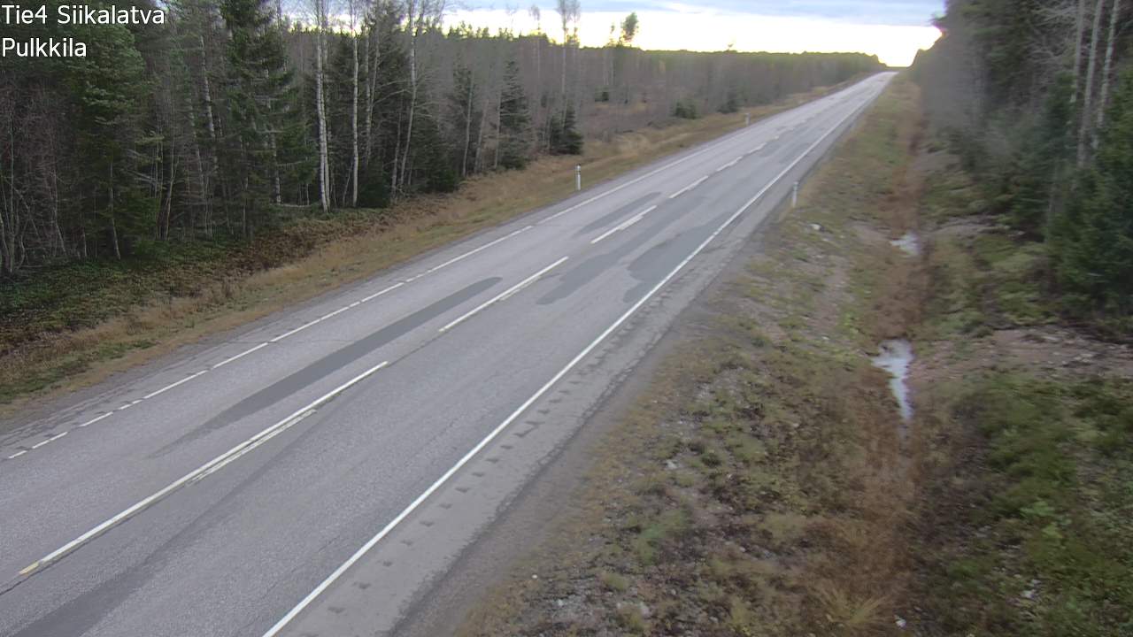 Kelikamerat Kuva Tie 4 Siikalatva, Pulkkila, Siikalatva, Pohjois-Pohjanmaa