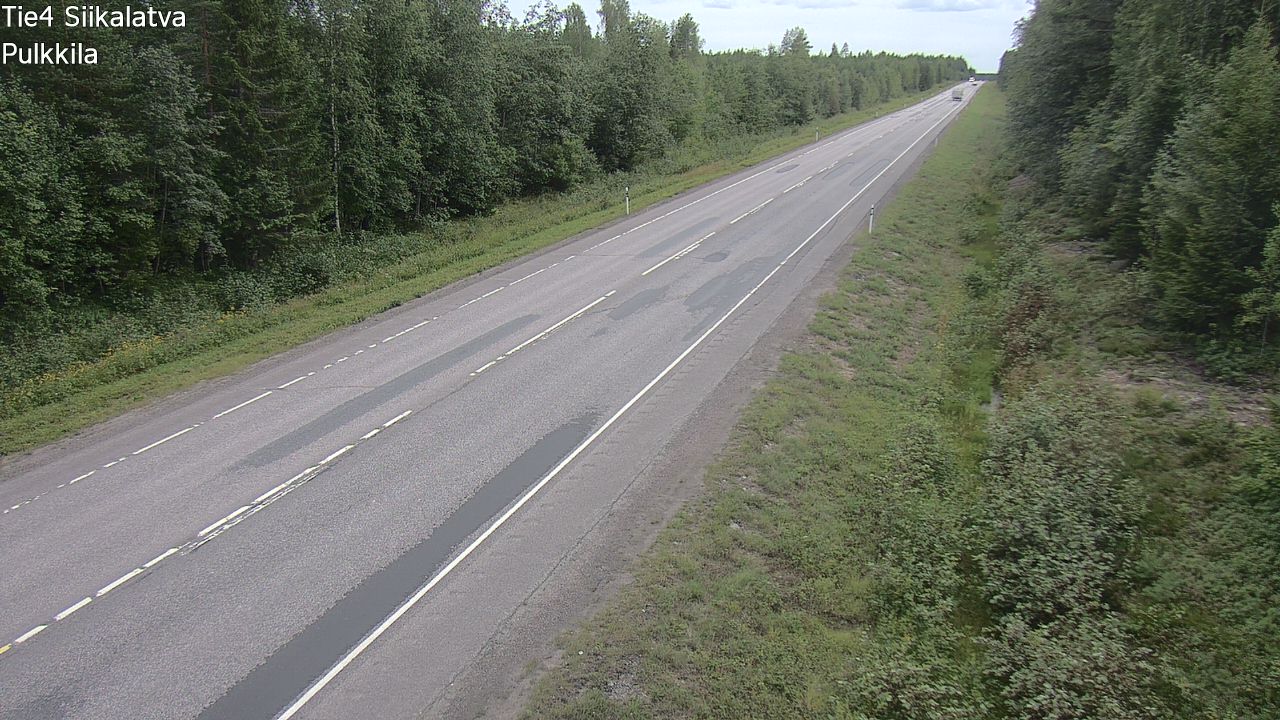 Weather Camera Image Road 4 Siikalatva, Pulkkila, Siikalatva, Pohjois-Pohjanmaa