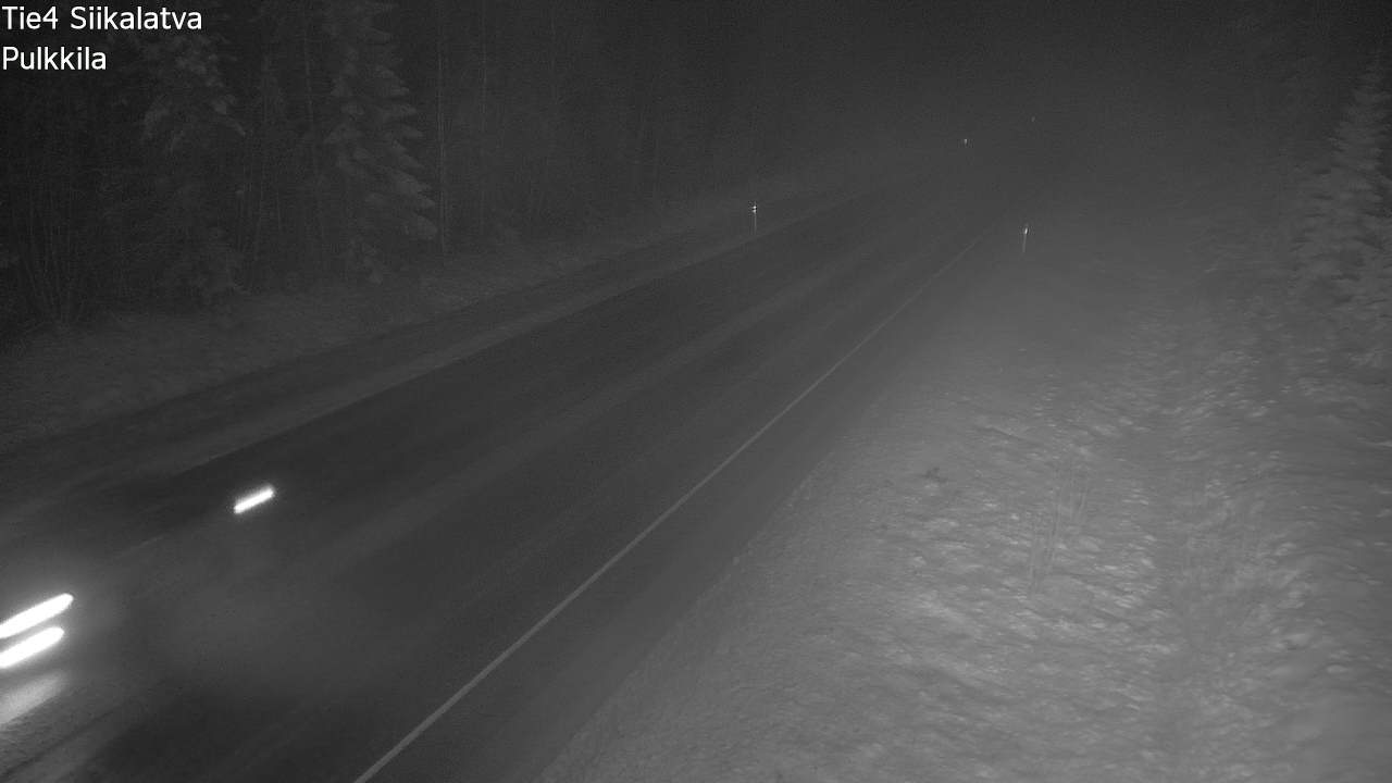 Weather Camera Image Väg 4 Siikalatva, Pulkkila, Siikalatva, Pohjois-Pohjanmaa