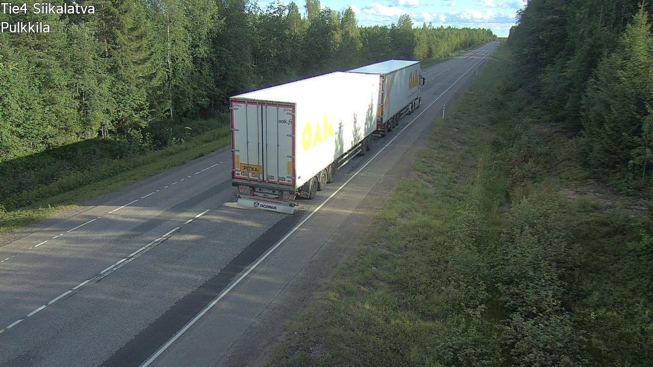 Kelikamerat Kuva Tie 4 Siikalatva, Pulkkila, Siikalatva, Pohjois-Pohjanmaa