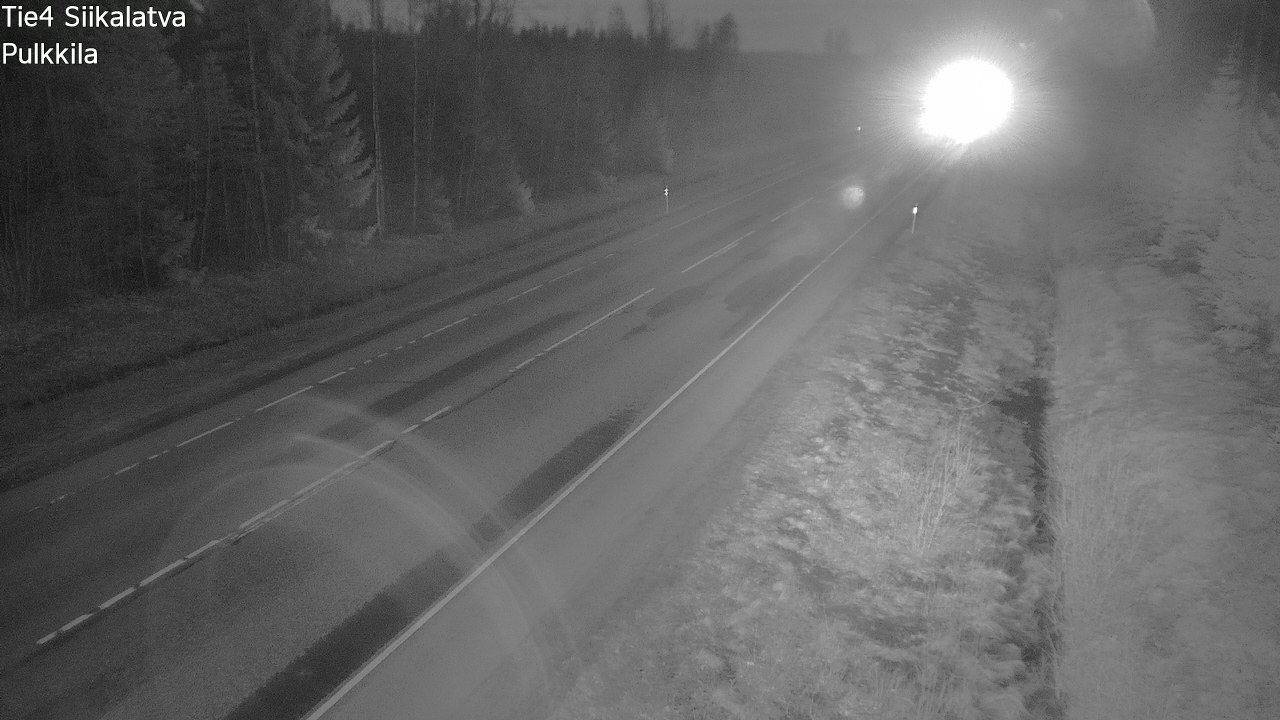 Weather Camera Image Road 4 Siikalatva, Pulkkila, Siikalatva, Pohjois-Pohjanmaa