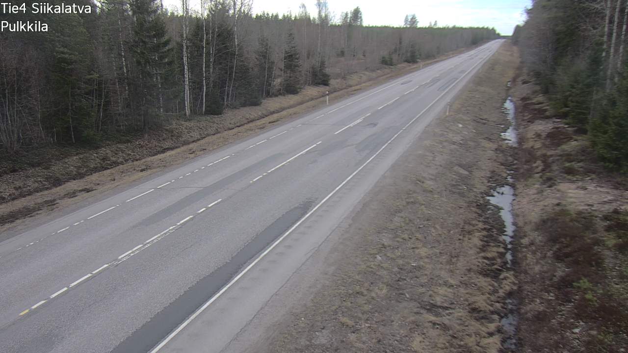 Kelikamerat Kuva Tie 4 Siikalatva, Pulkkila, Siikalatva, Pohjois-Pohjanmaa