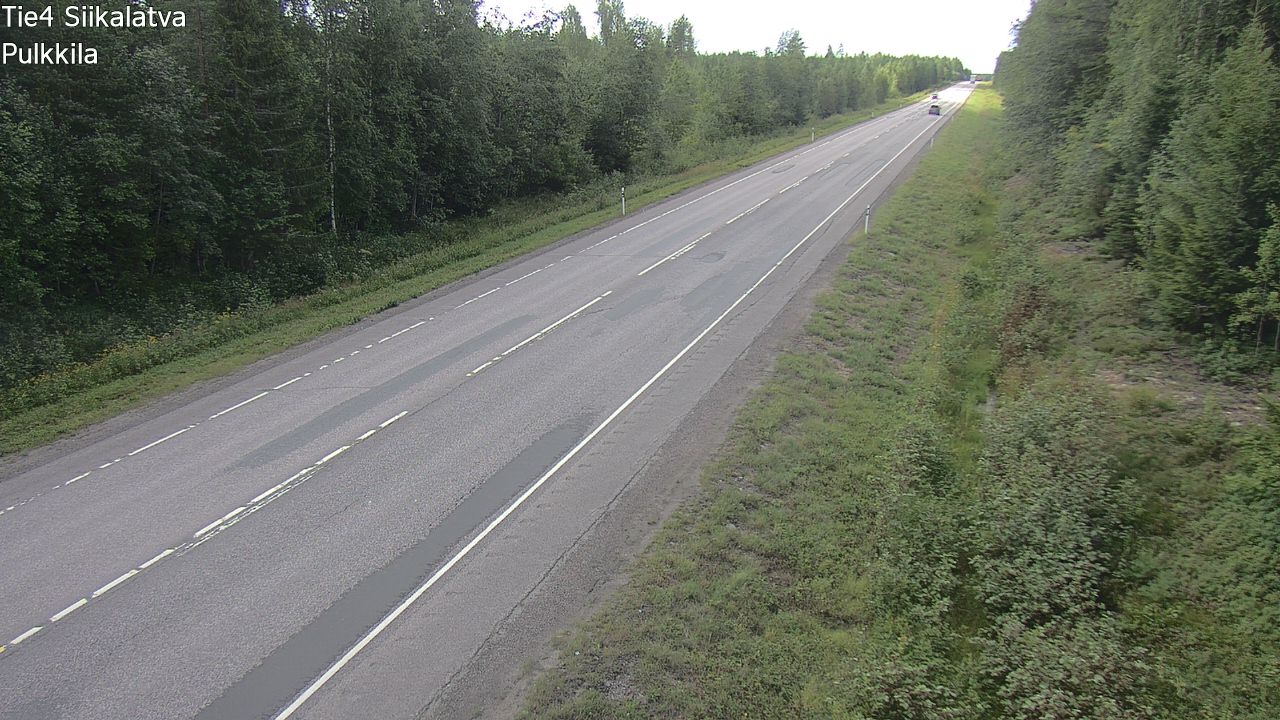 Weather Camera Image Väg 4 Siikalatva, Pulkkila, Siikalatva, Pohjois-Pohjanmaa
