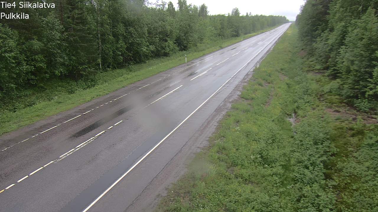 Weather Camera Image Väg 4 Siikalatva, Pulkkila, Siikalatva, Pohjois-Pohjanmaa