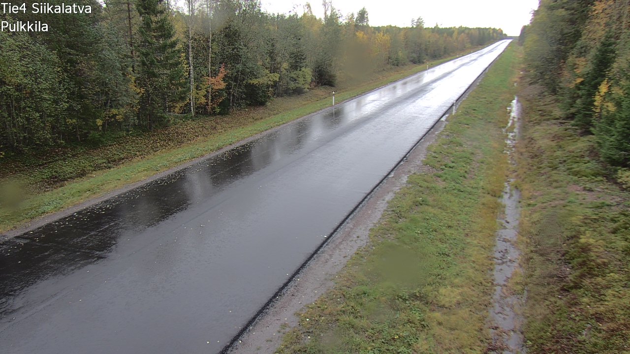 Weather Camera Image Road 4 Siikalatva, Pulkkila, Siikalatva, Pohjois-Pohjanmaa