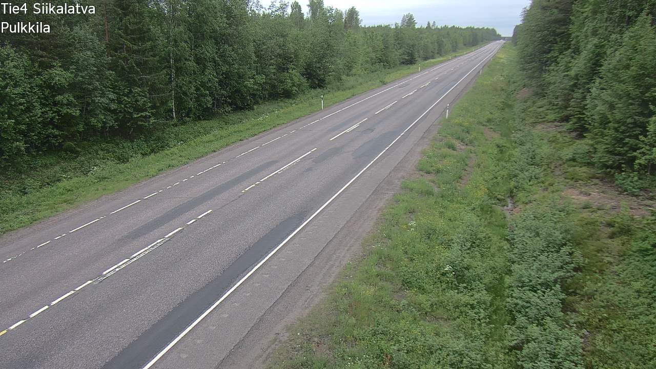 Kelikamerat Kuva Tie 4 Siikalatva, Pulkkila, Siikalatva, Pohjois-Pohjanmaa