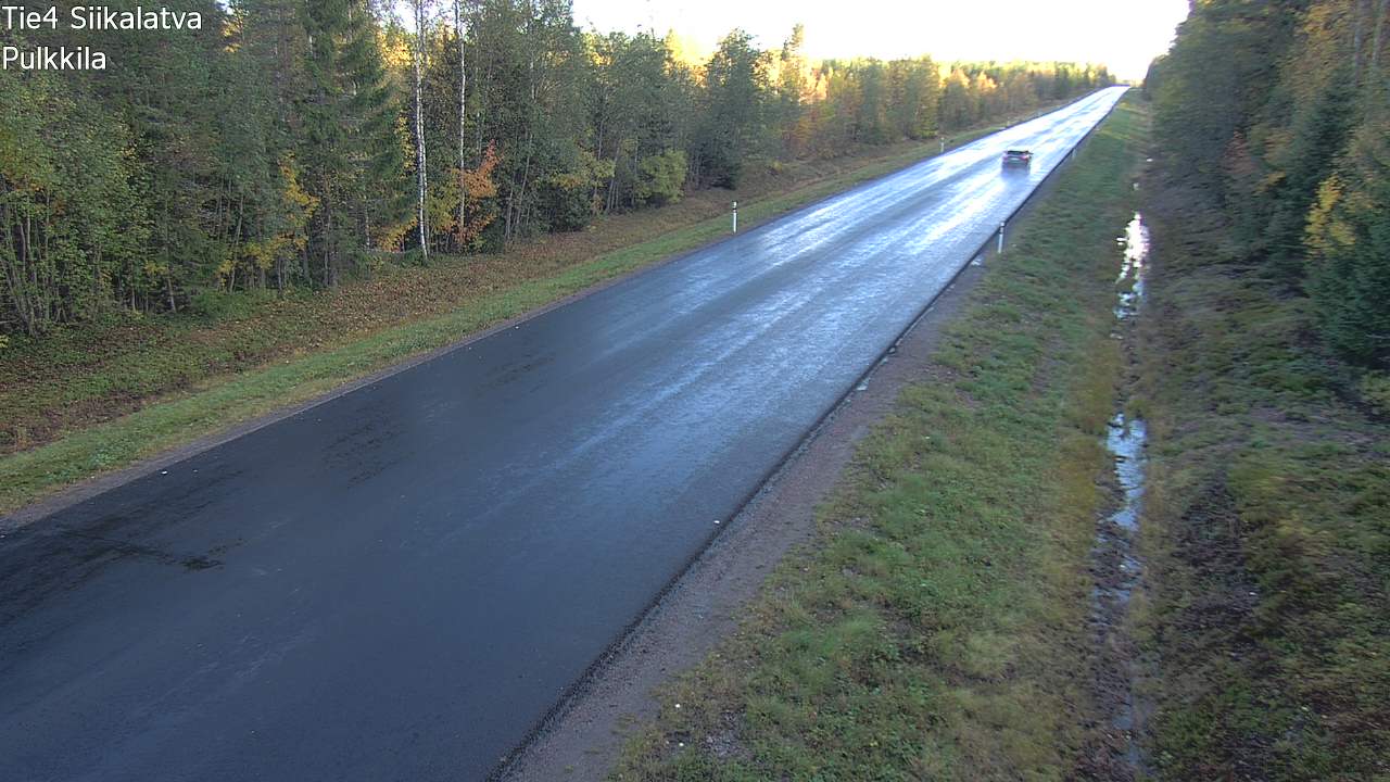 Weather Camera Image Road 4 Siikalatva, Pulkkila, Siikalatva, Pohjois-Pohjanmaa