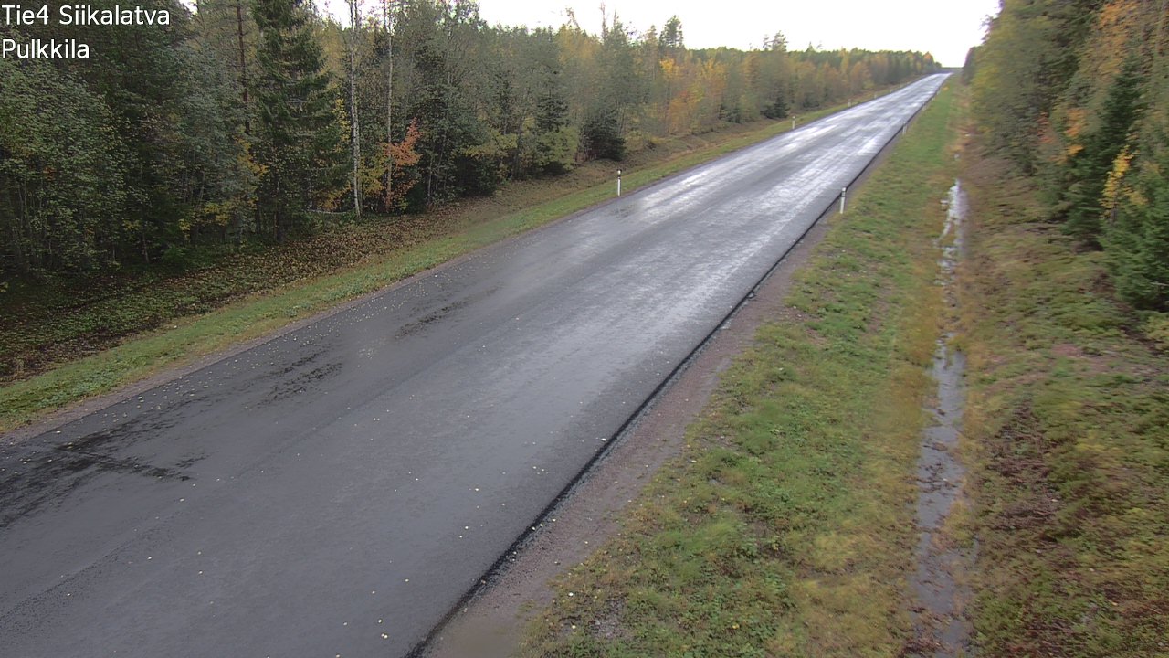 Weather Camera Image Road 4 Siikalatva, Pulkkila, Siikalatva, Pohjois-Pohjanmaa
