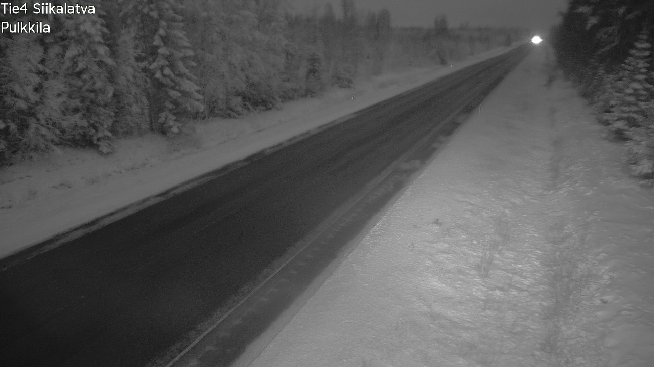 Weather Camera Image Väg 4 Siikalatva, Pulkkila, Siikalatva, Pohjois-Pohjanmaa