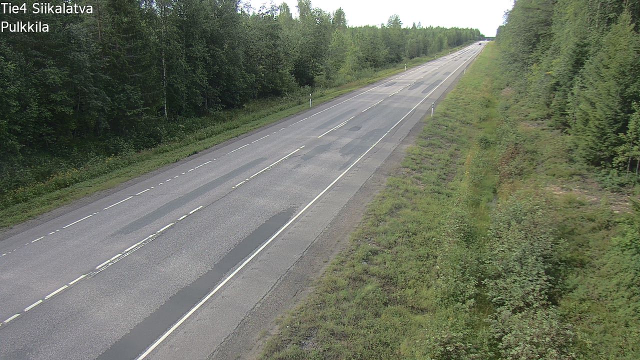 Weather Camera Image Väg 4 Siikalatva, Pulkkila, Siikalatva, Pohjois-Pohjanmaa